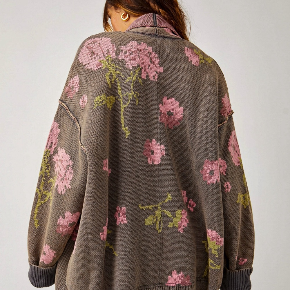 Free People Chamomile Pattern Cardi - Picture 4 of 5